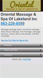 Mobile Screenshot of lakelandasianmassage.com